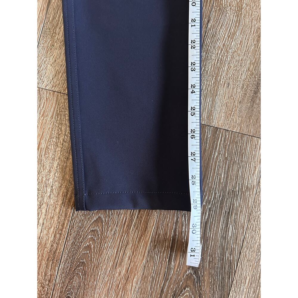Golfino women’s navy blue slim tailored stretchy golf pants size 4 - Picture 9 of 12